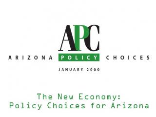 The New Economy Arizona Policy Choices