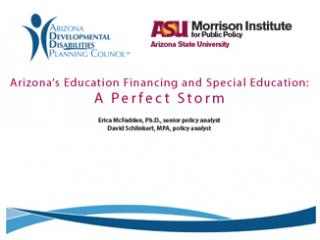 Financing Special Education