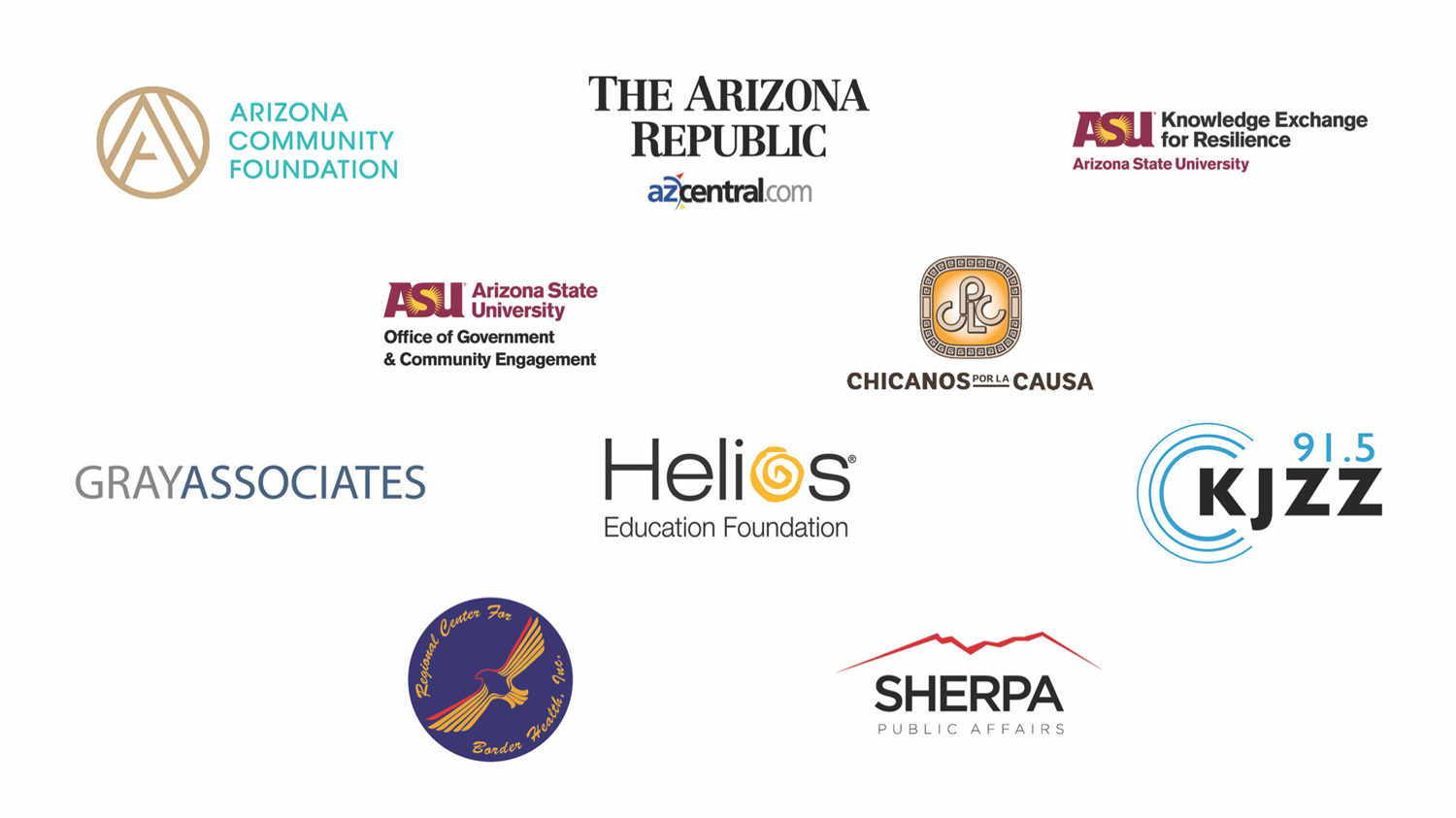 State of Our State 2020 Sponsor Logos