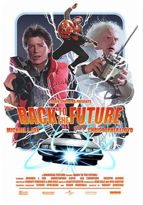 Back to the Future movie poster