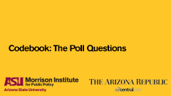 Codebook: COVID-19 Poll
