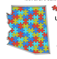 Arizona made from puzzle pieces