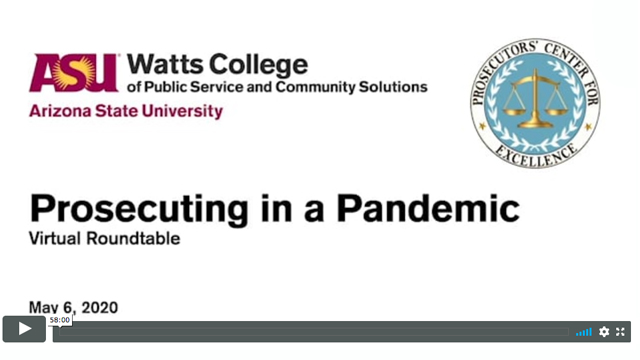 Prosecuting Event VIDEO 1